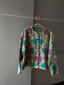 Flower Power LOOSE Fit Cardigan