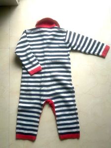 Striped Baby Romper