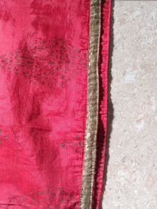 Red Printed Long Kurti