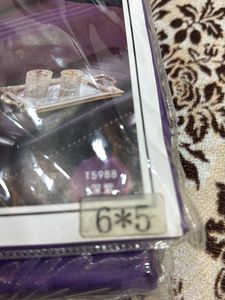 New Purple Double Bed sheet