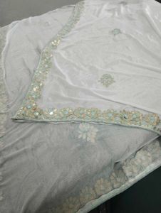 Elegant Leheriya(Lehenga) Dress with Mirror Detail