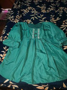 Green Tunic Top