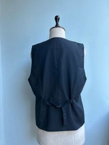 Classic navy blue waistcoat
