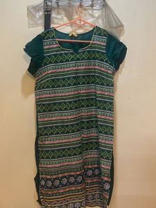 Elegant Printed Cotton Kurti – Everyday Wear