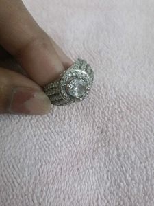 Sparkling Silver Ring