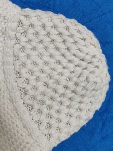 Ivory Knitted Beanie