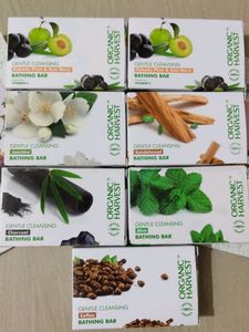 7 Organic Harvest Soaps &amp; 2 Facial Sheet Masks