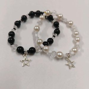 Star Charm Bead Bracelets