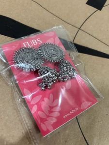 Brand New Oxidised Earrings