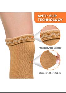 Tan Color Viscco Medical Compression Stockings