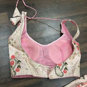 Floral Lehenga With Padded Choli Set