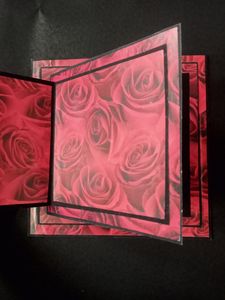 1piece handmade pyramid card