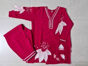 Embroidery Co-ords Set