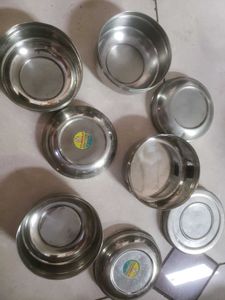 4 Stainless Steel Tiffin Boxes