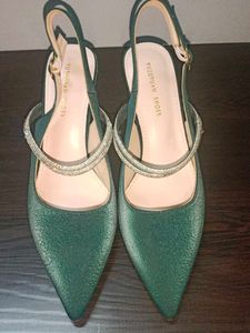 Emerald Green Heels