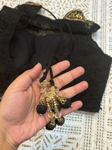 Black Sleeveless Blouse