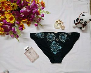 🇬🇧💕xhiliration Black Colour Fancy Imported Work