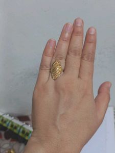 Vintage Gold Filigree Ring
