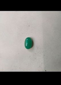 NATURAL GREEN ONYX HAQIQ 5.95 CTS. Loose Gemstone