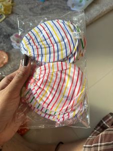 combo Baby Mittens - Strawberry Prints