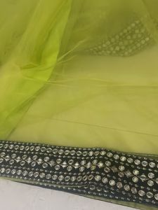Saree Bilause with Mirror Work
