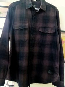 NEW FLYING MACHINE Checked Flannel Shirt