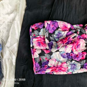 23137. Floral Bandeau Top