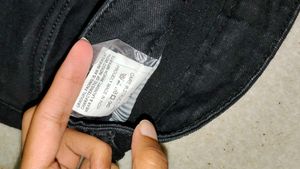 Black Straight Leg Jeans