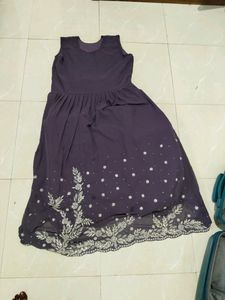 Lovender Gown With Koti