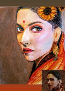Customize Pencil Colour Sketch