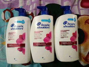 Pack Of 3 Head And Shoulders Shampoo