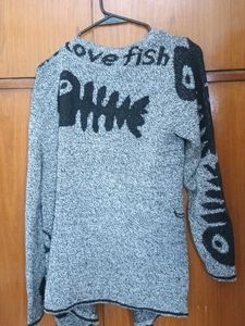 Grey Cardigan