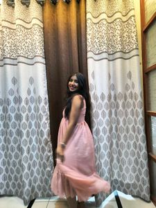 Pink Ruffle Sundress