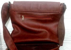 Leather Messenger Bag