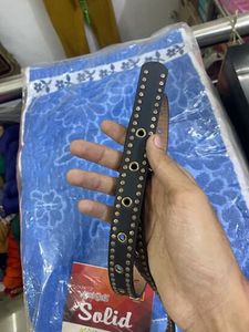 Black Waistbelt Y2k
