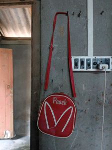 Peach Crossbody Bag