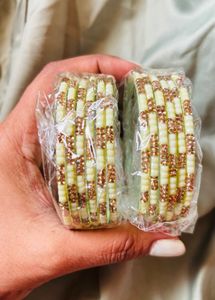 Beautiful Pista Green Bangles