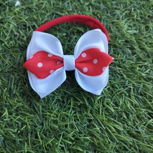 Polka Dot Bow(Red)