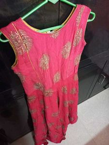 Pink Ethnic Dress