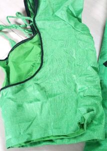 Pista Colour Saree