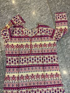 Ethnic Print Kurta