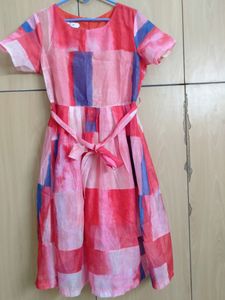 Multicolour Beautiful Frock Dress