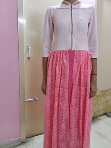 Pink Party Gown Dress