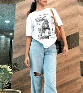 White Oversized Unisex Tshirt