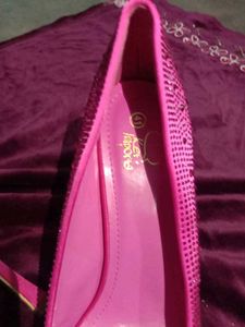 Pink Rhinestone Heels
