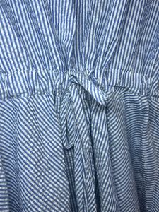Blue Striped Dress