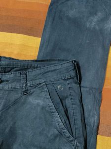 Men&#39;s Regular Fit Cotton Mix Black Trouser
