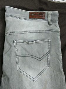 Men&#39;s Gray Slim Fit Jeans