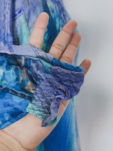 Blue Printed Kurta