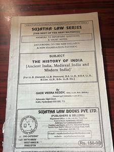 History of India Book